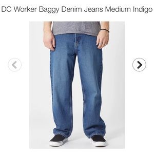 NWT DC Worker Baggy Jeans Men
